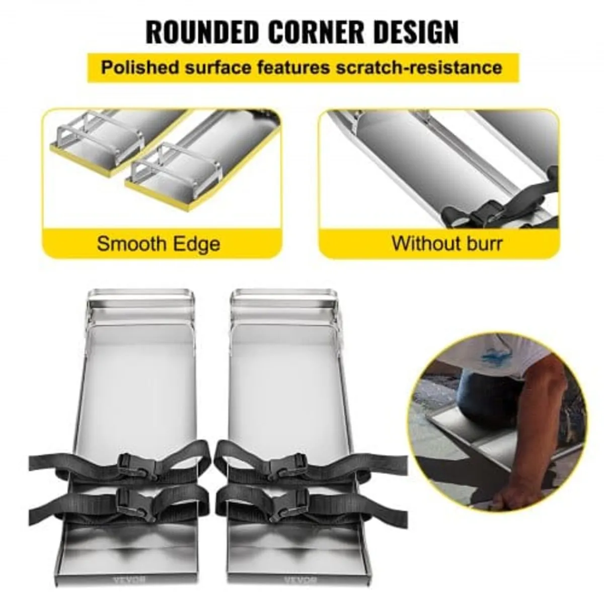 Concrete Knee Boards 30'' x 8'' Slider Knee Boards - Image 3