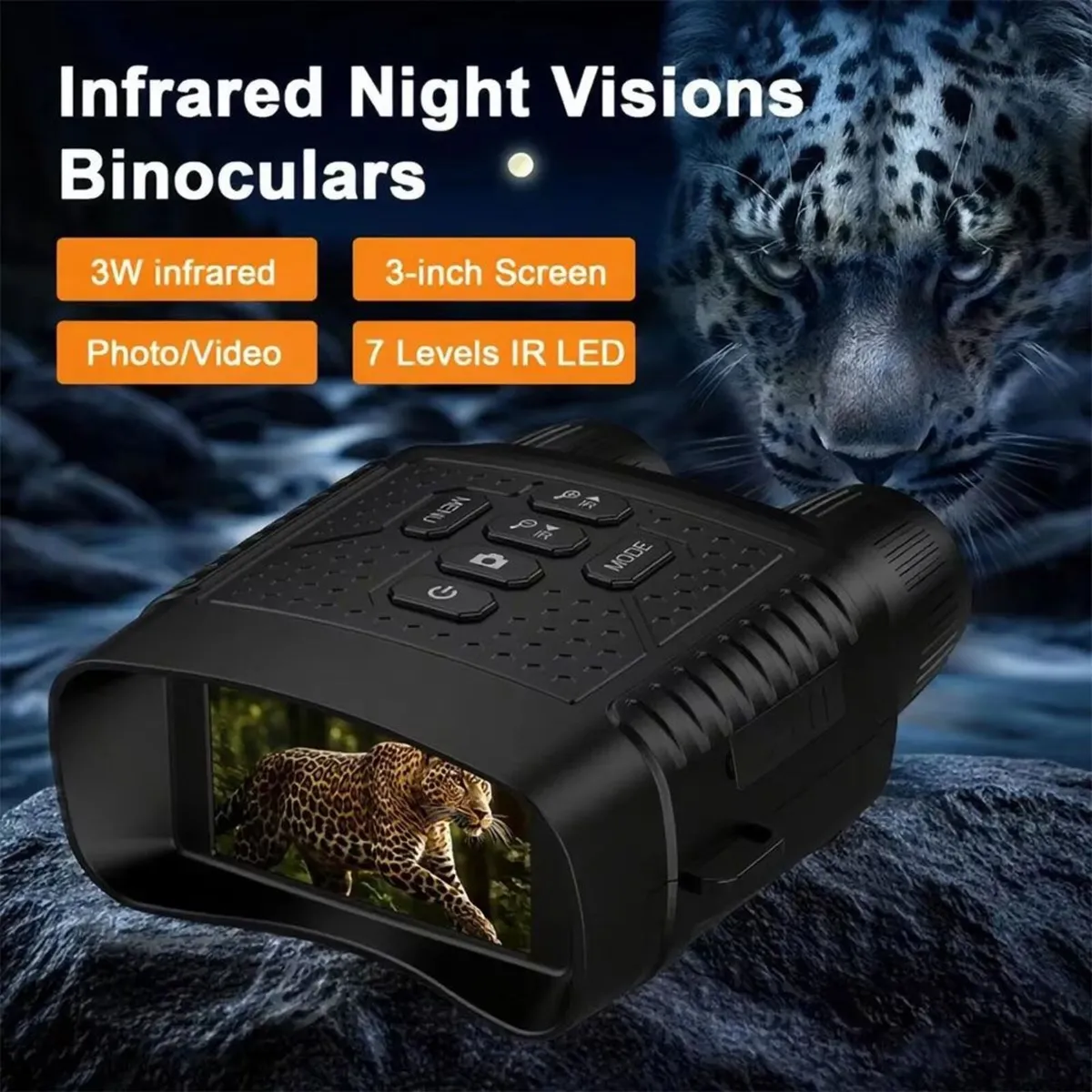 Night Vision Binoculars 30MP 2.5K FHD - Image 3