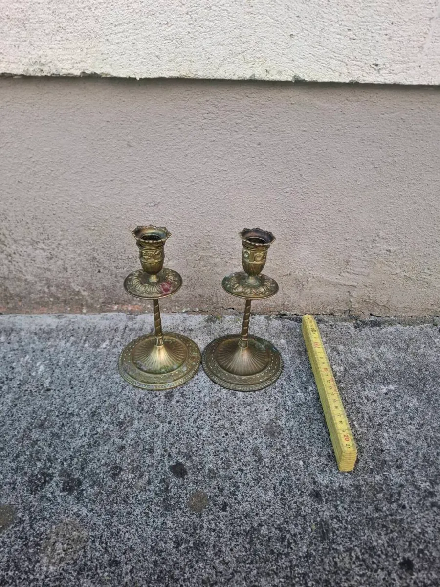 Brass candle holder - Image 2