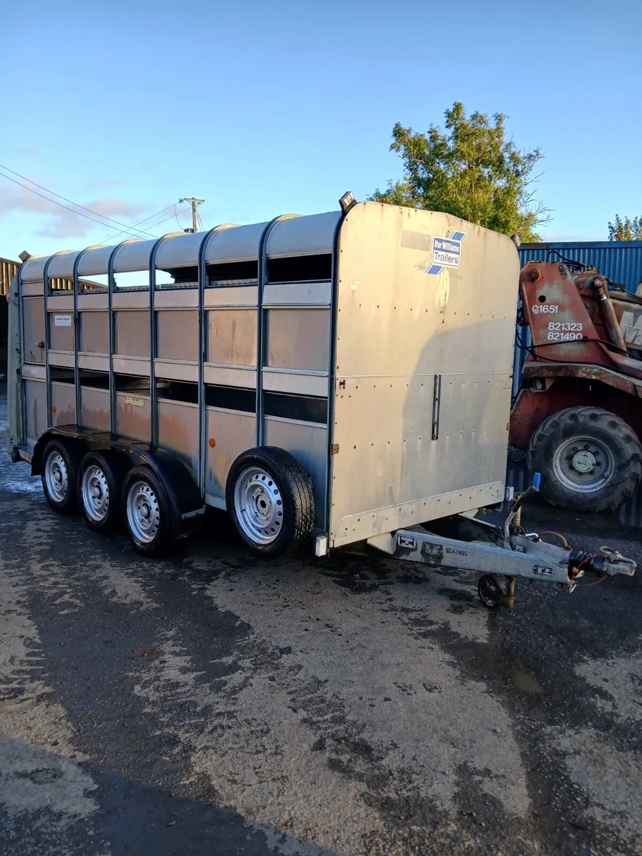 Ifor Williams 14ft cattle trailer - Image 1