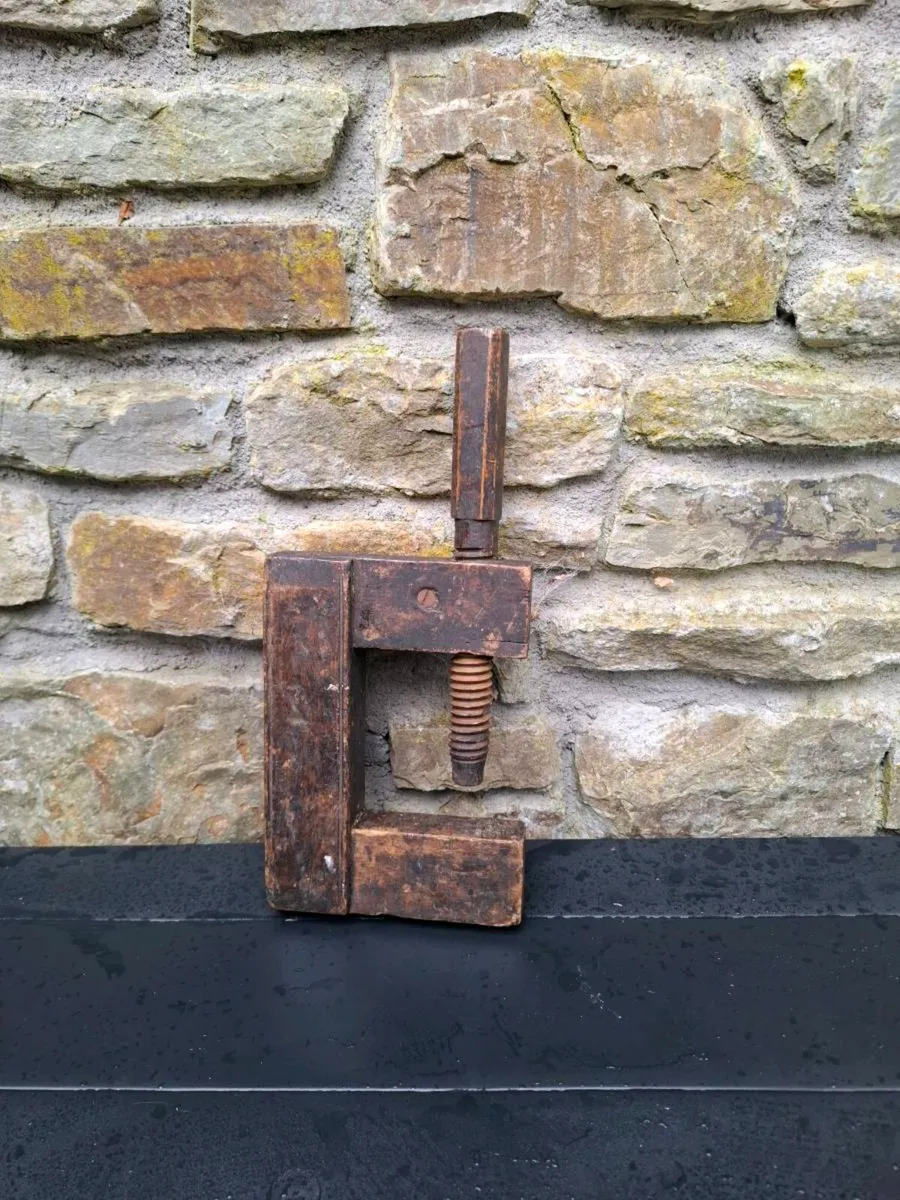 Wood clamp vintaage tool - Image 2
