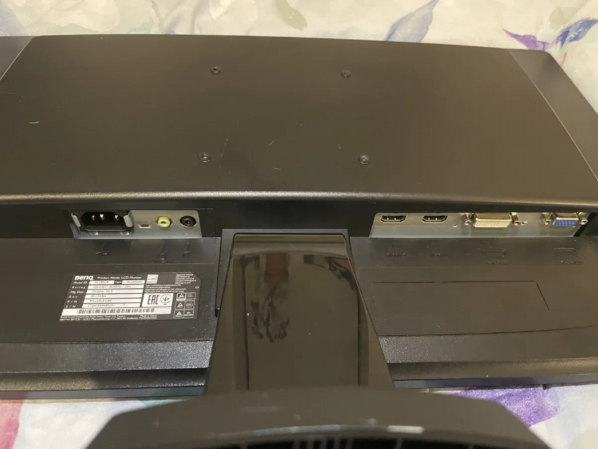 BenQ 24" Full HD Monitor (GL2450) with HDMI - Image 1
