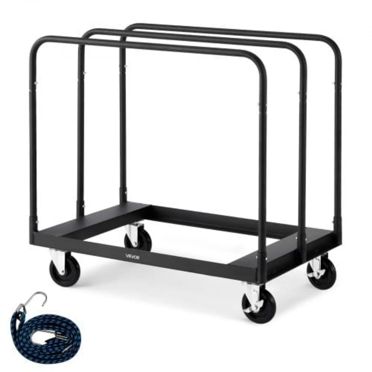 Drywall Cart Dolly, 816 kg Load Capacity, Steel Pa - Image 1