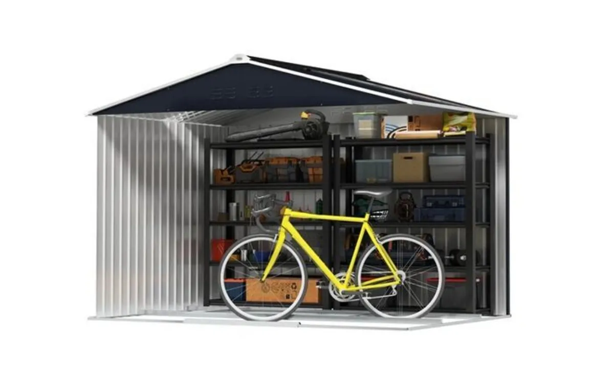 Metal Shed Skylight & Floor Frame 9.1 X 6.4 ft - Image 3