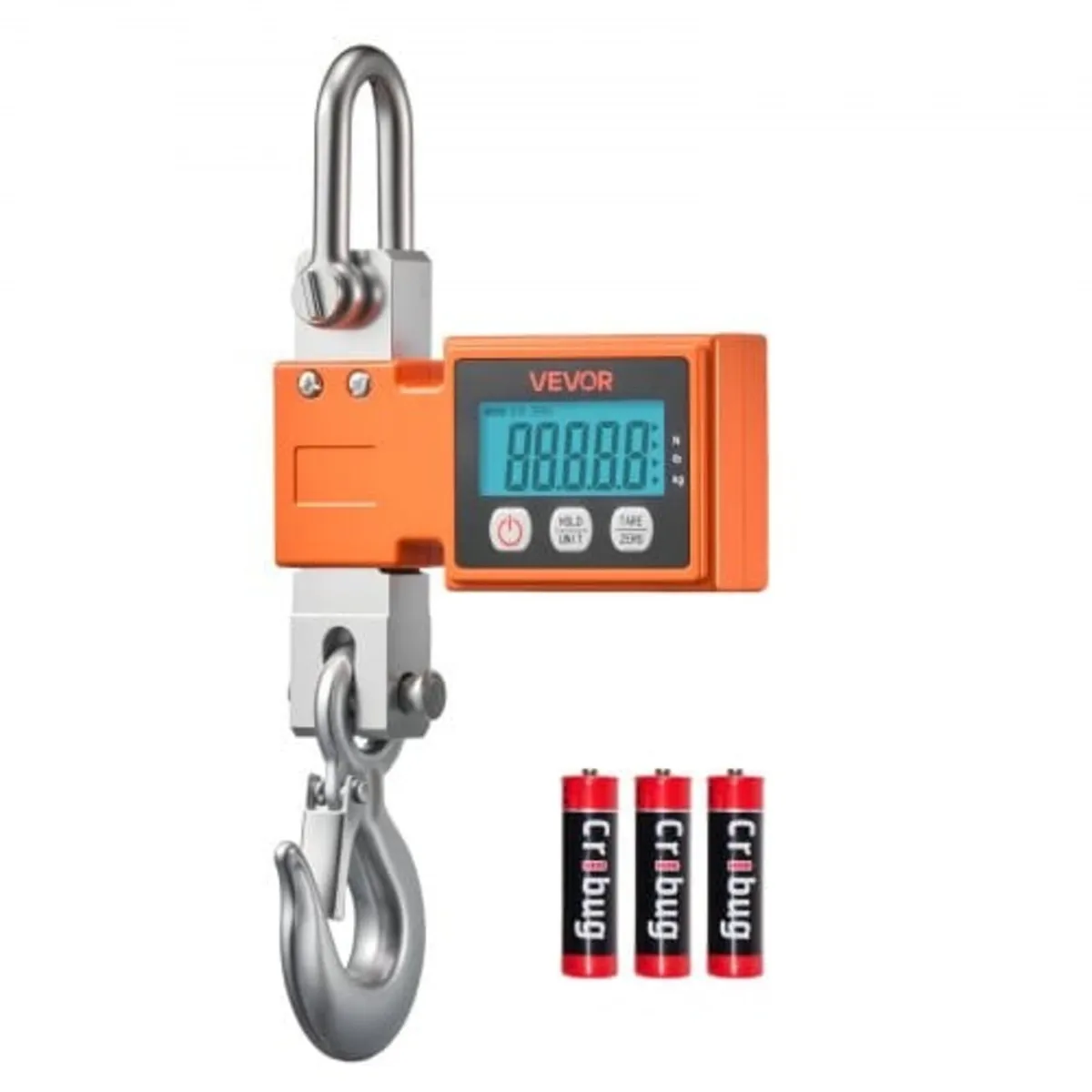 Digital Crane Scale, 1100 lbs/500 kg Max Capacity, - Image 1