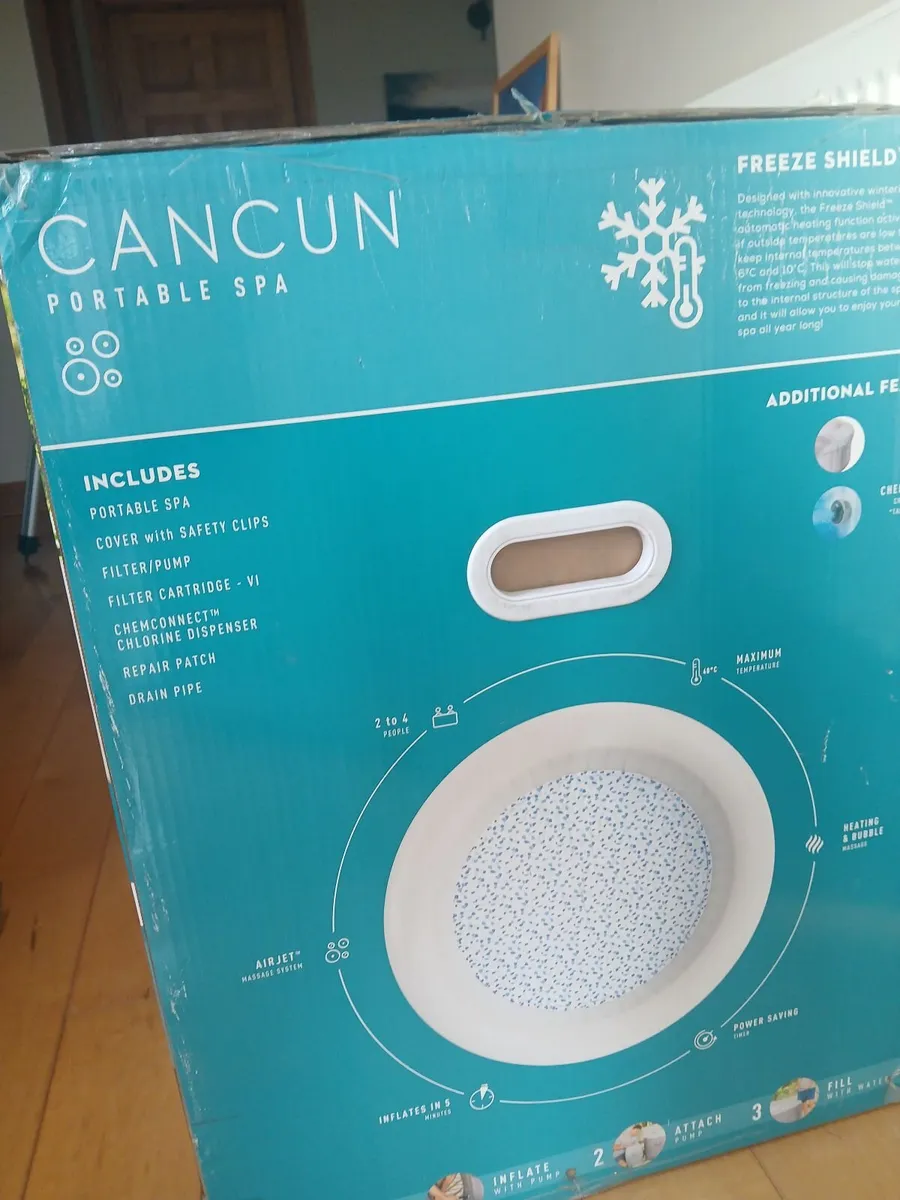 Lay-z cancun hot tub - Image 4