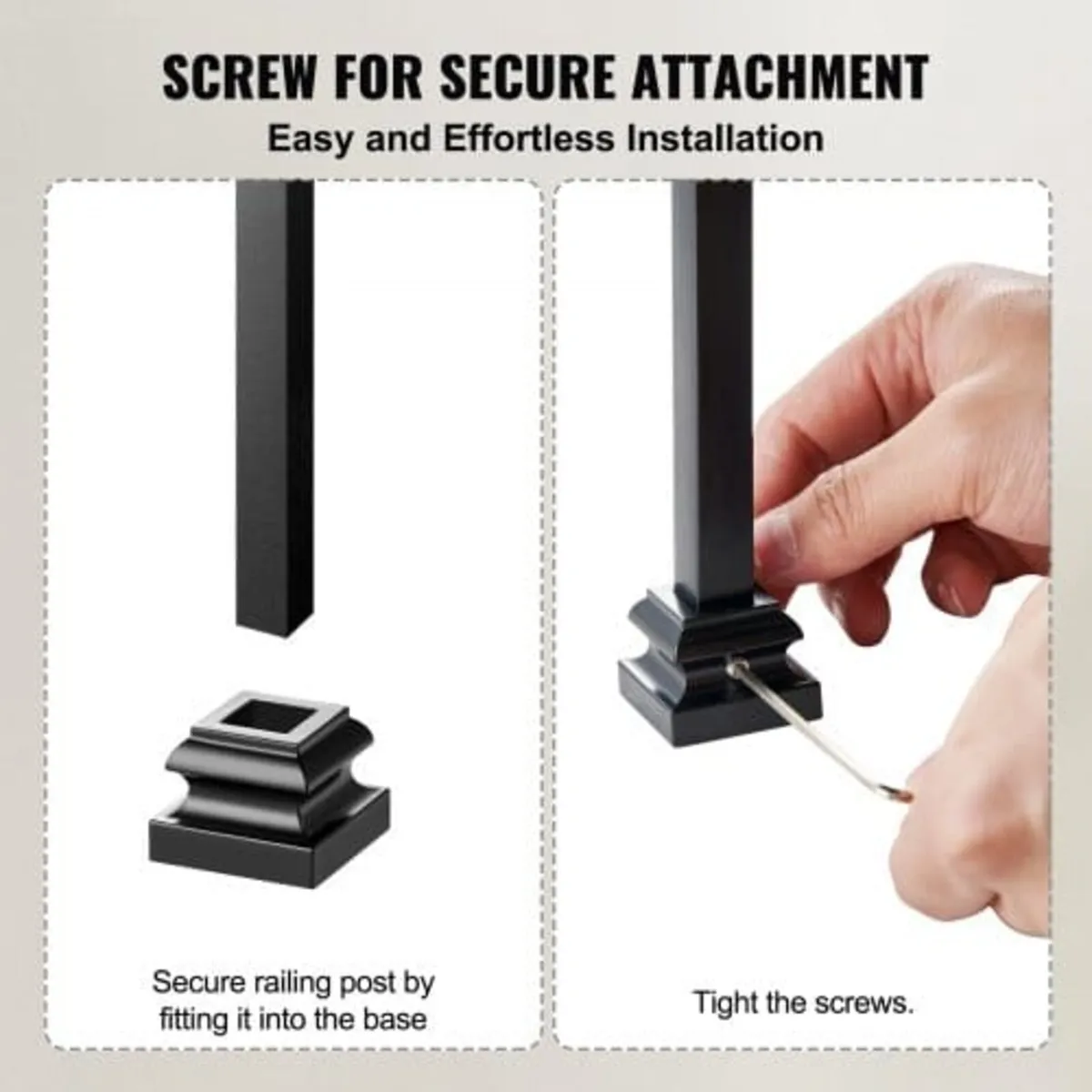 Aluminum Alloy Baluster Shoes Stair Flat Shoe with - Image 2