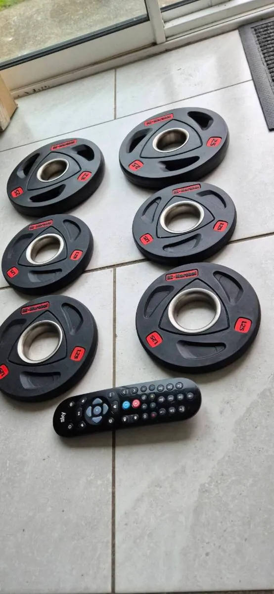 Brand new olympic fraction weight plates - Image 2