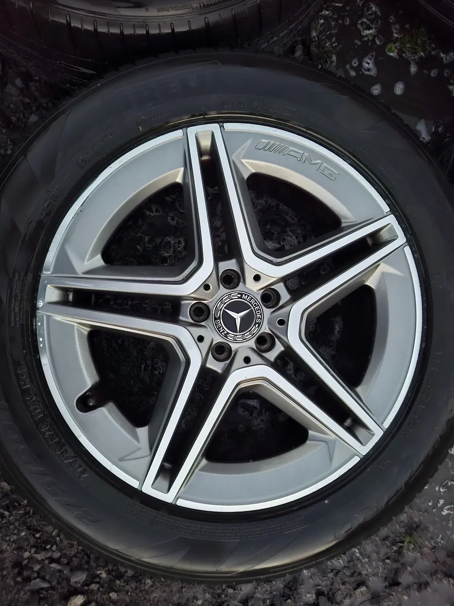 20" Genuine Mercedes GLE Amg Alloys with tyres - Image 2