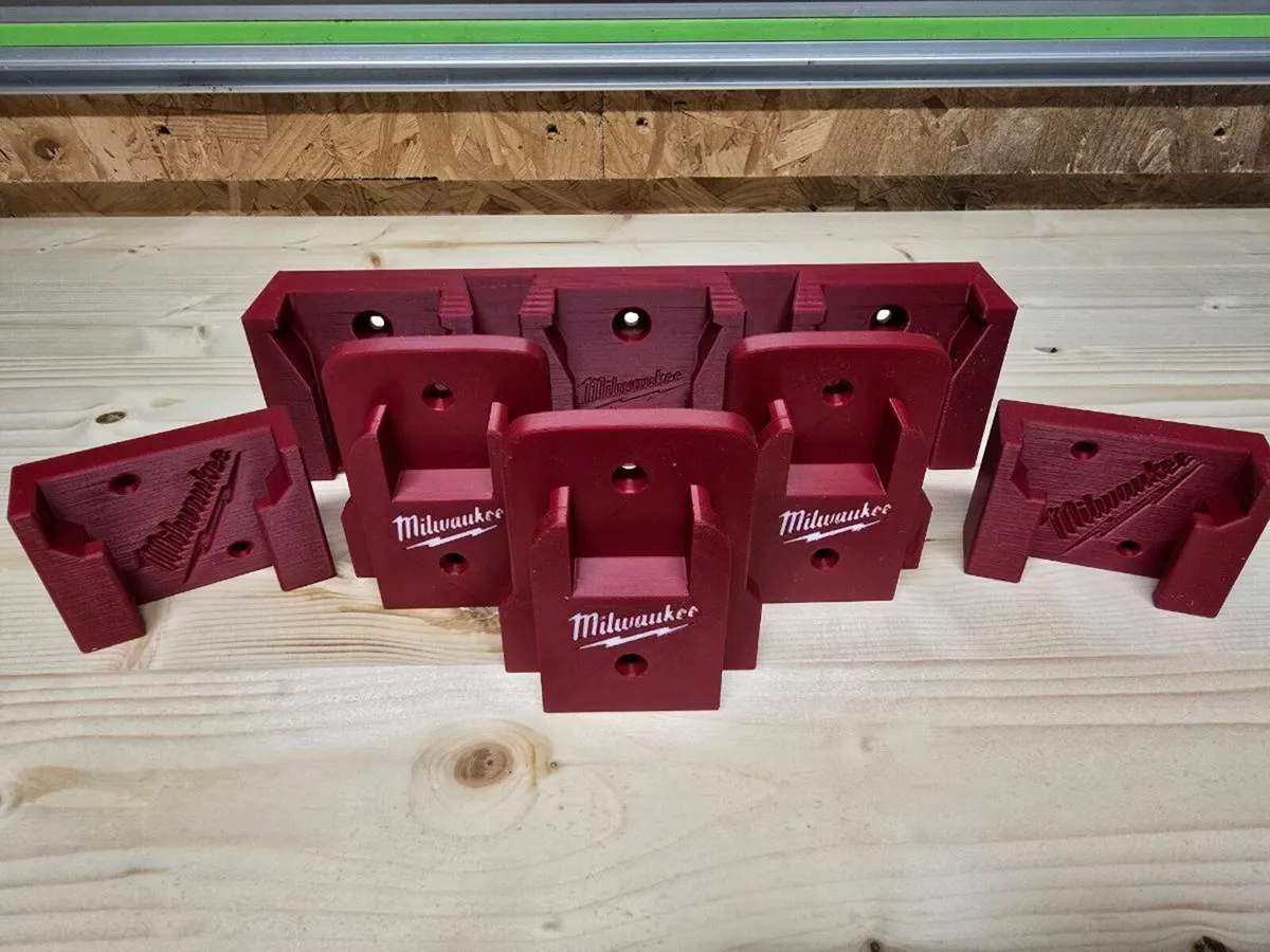 Milwaukee M18 tool and battery holders - Image 1