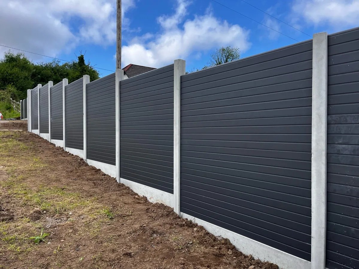PVC fencing panels - Image 1