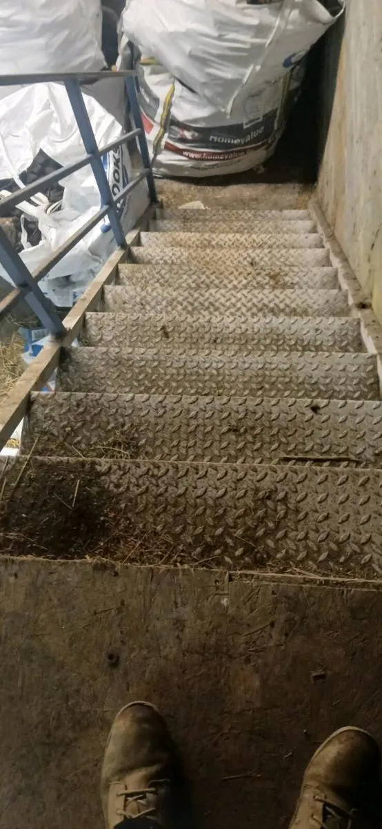 Metal staircase straight flight - Image 2