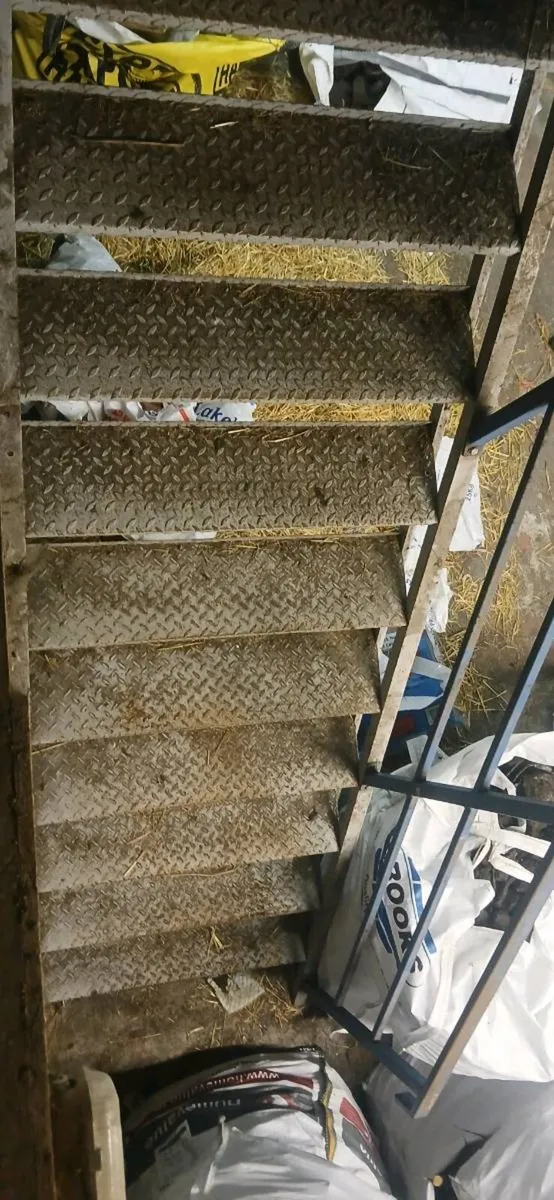 Metal staircase straight flight - Image 3
