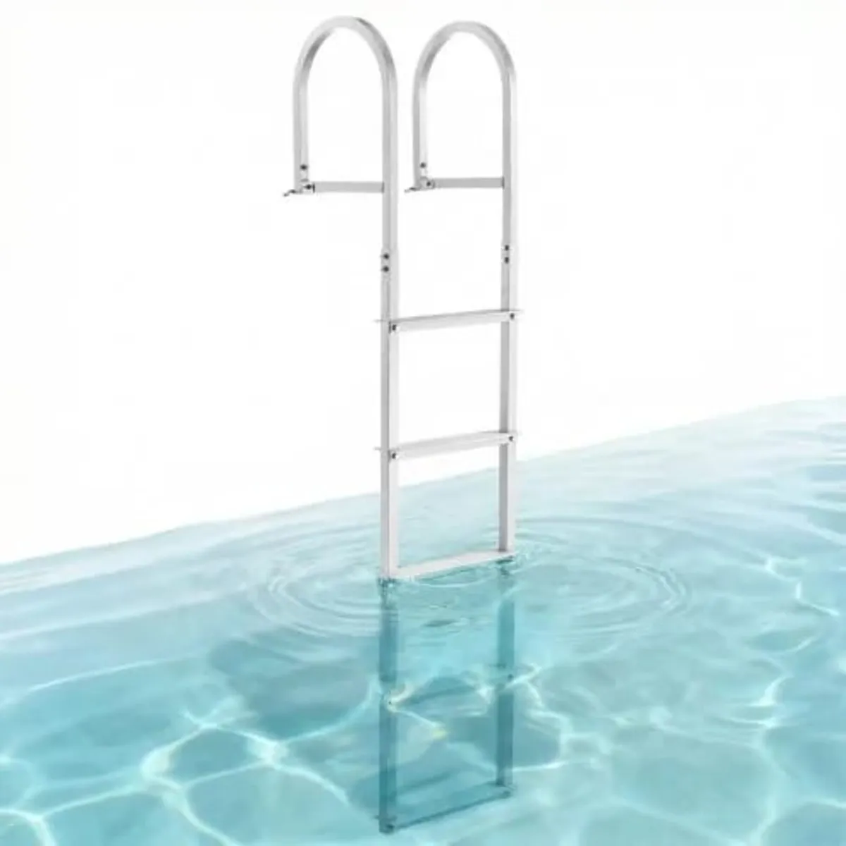 Dock Ladder, Removable 5 Steps, 500 lbs Load Capac - Image 1