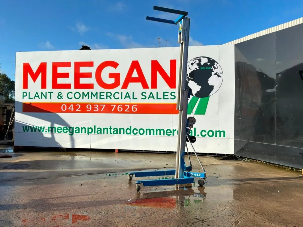 2023 Genie Sla10 manual material lift.......739v. - Image 3