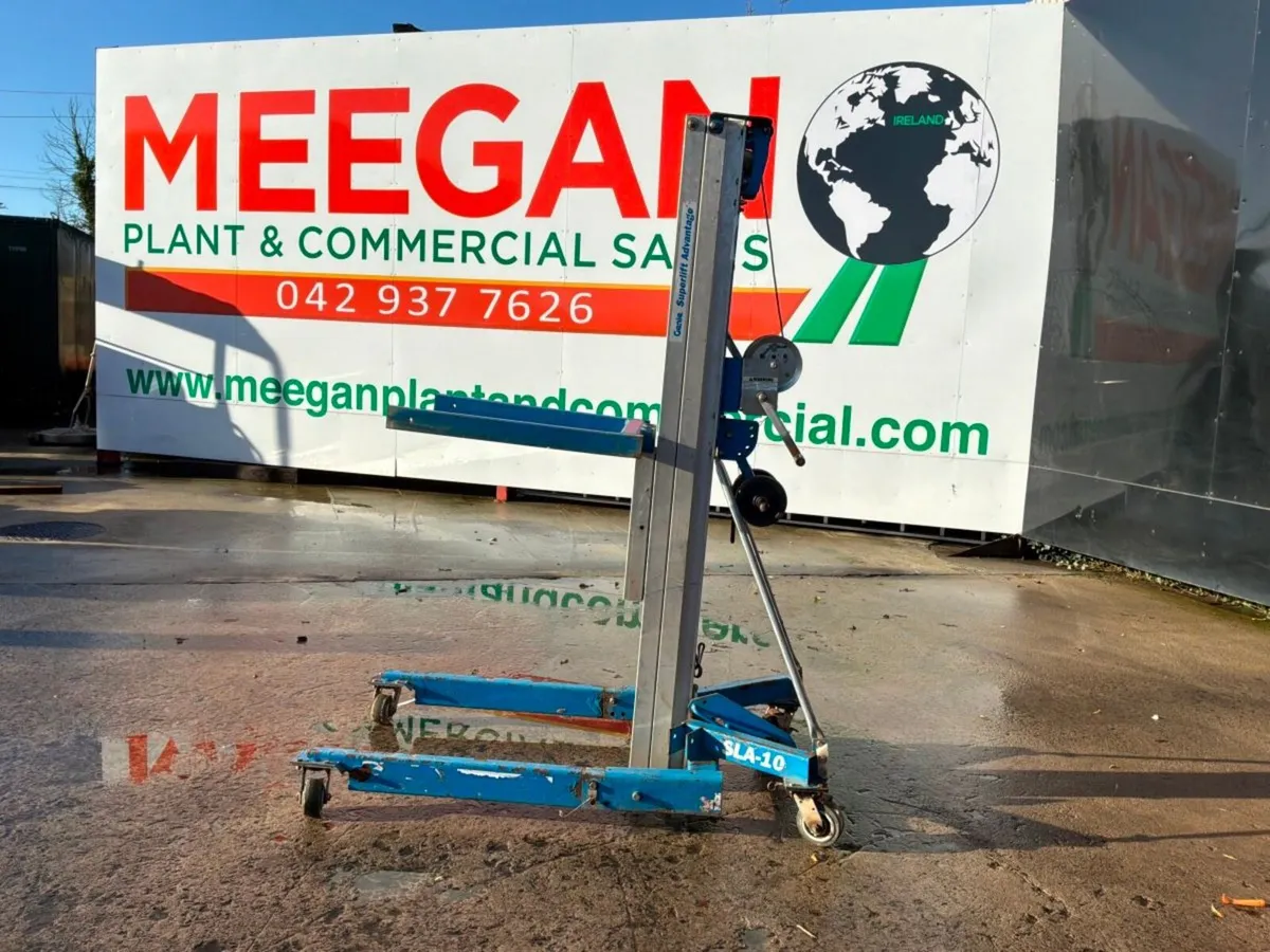 2016 Genie Sla-10 manual material lift......736v. - Image 1