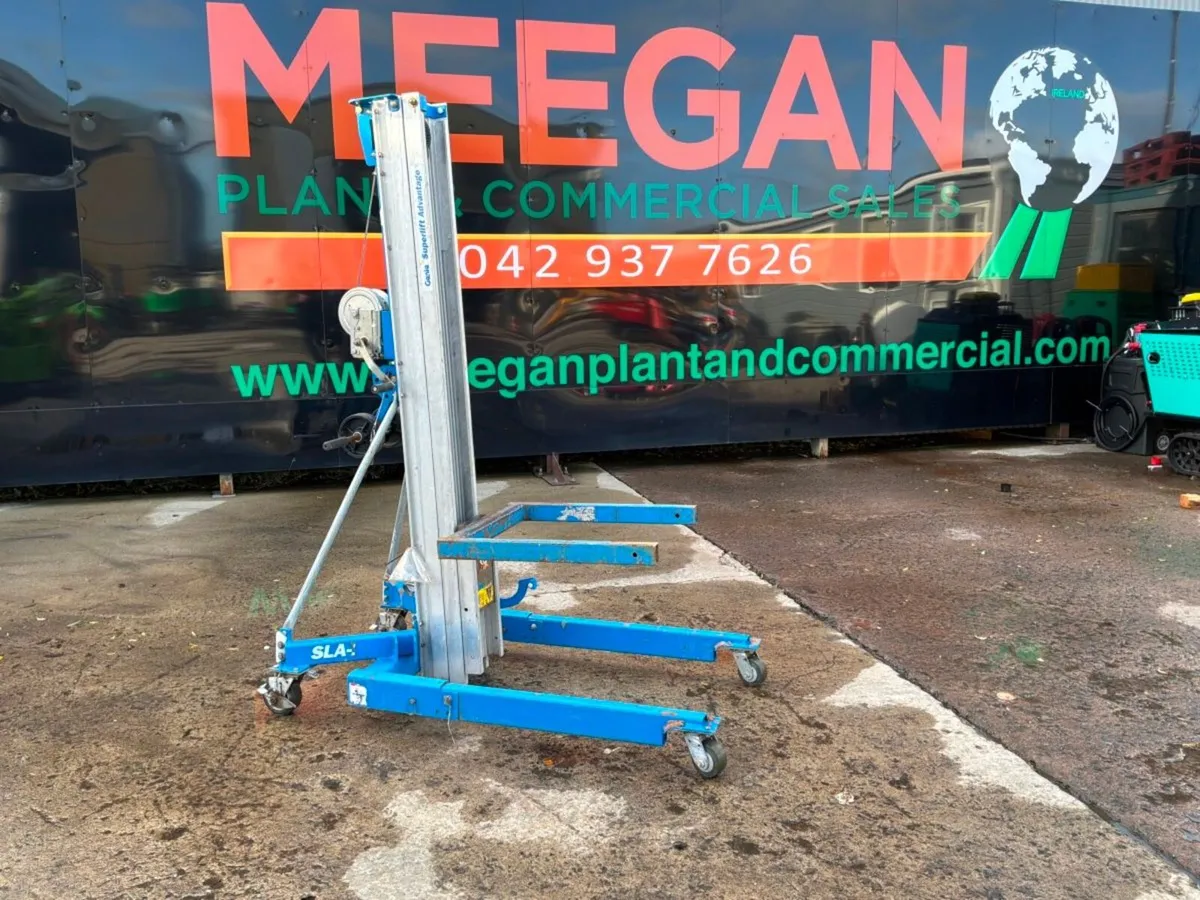 2023 Genie Sla-10 manual material lift.....737v. - Image 1