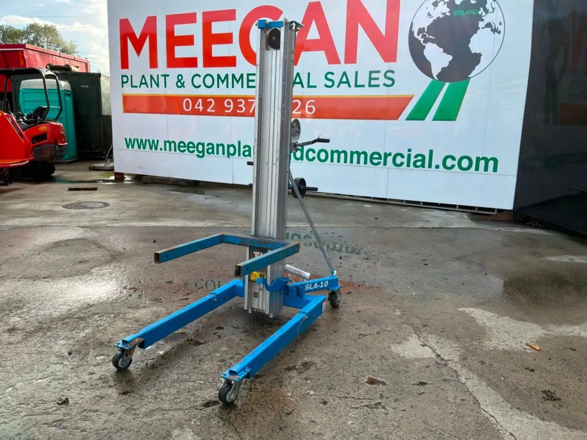 2023 Genie Sla-10 manual material lift.....737v. - Image 2