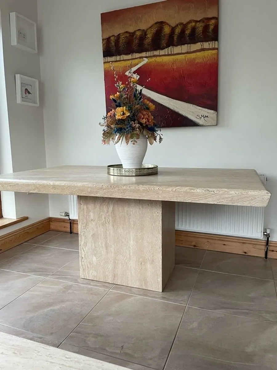 marble dining table - Image 3