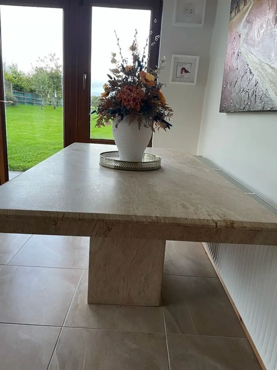 marble dining table - Image 4