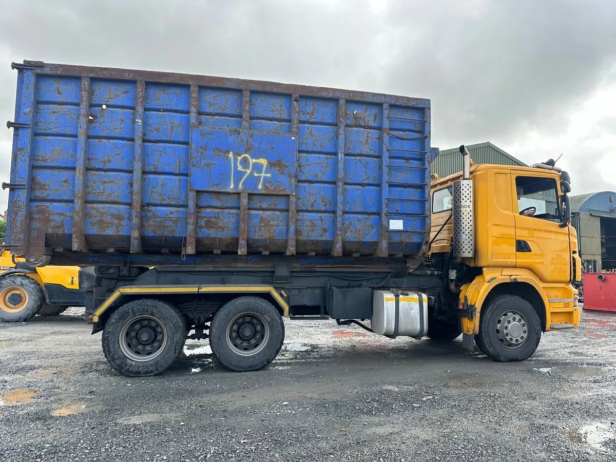 Scania r420 6x4 Hookloader 2007 big hook hook lift - Image 2
