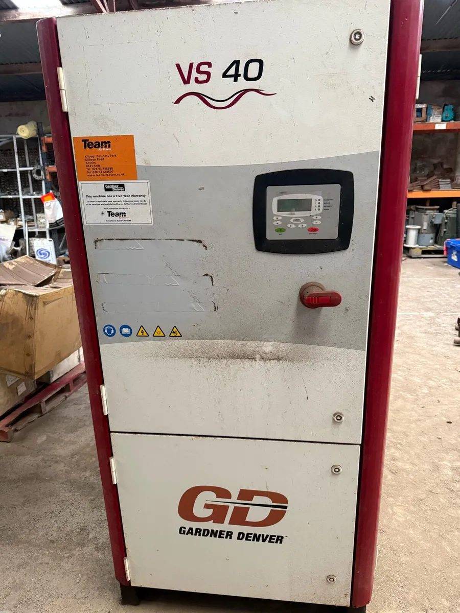 Gardener Denver Vs40 45kw compressor - Image 1