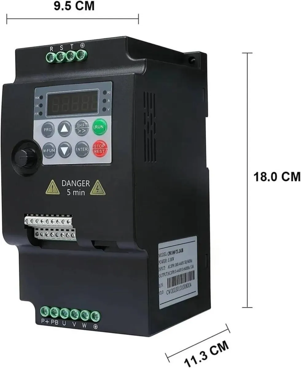 VFD Motor Speed Control 5.5 kW 220V to 380V - Image 2