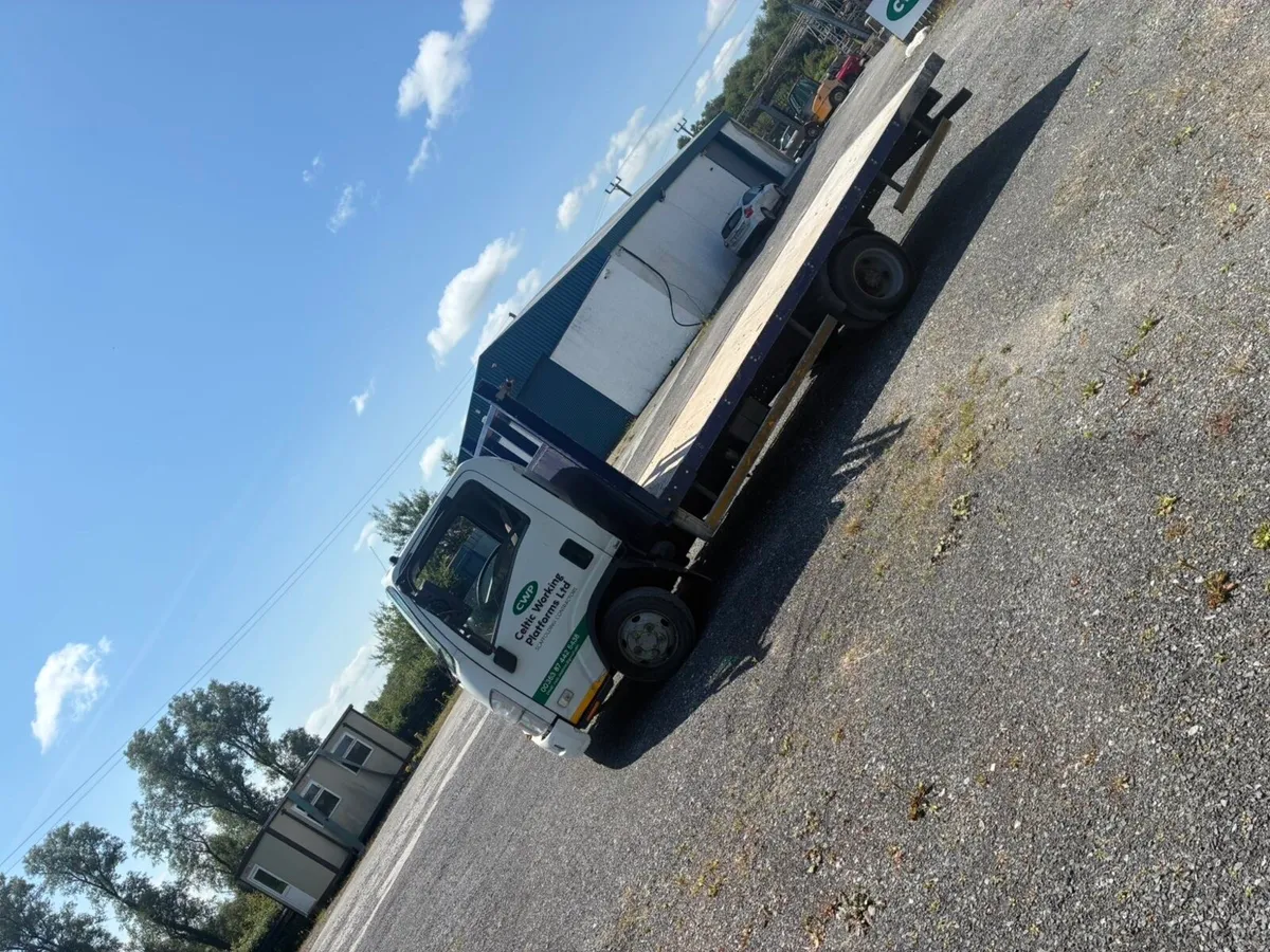 Isuzu NPR 13ft flatbed - Image 4