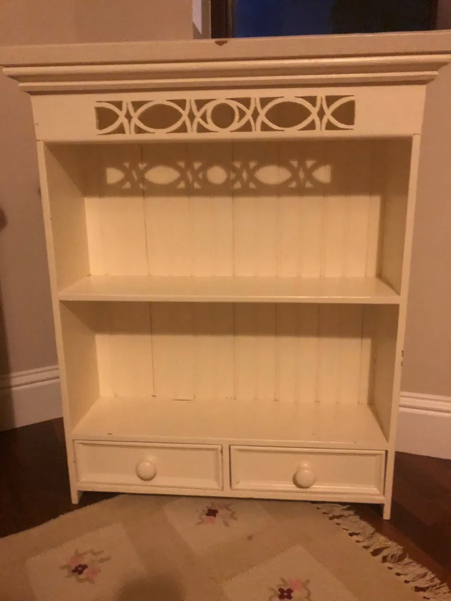Solid pine wall unit