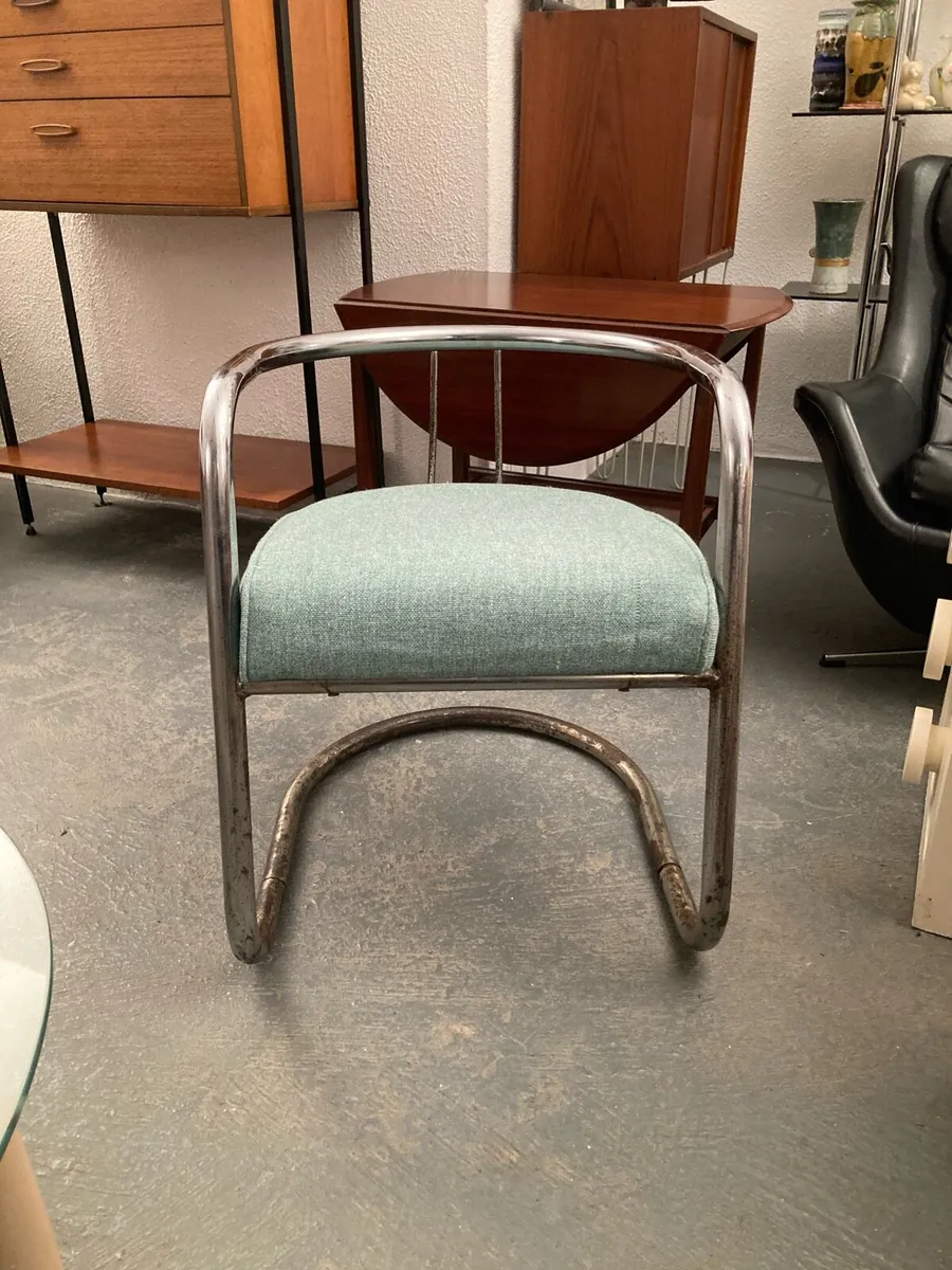 1970s Tubular Steel Chair - Warehouse Open Sat10th - Image 1