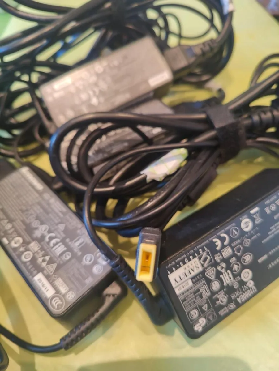 Cheap Original Lenovo Charger 65W & 45W Yellow - Image 4