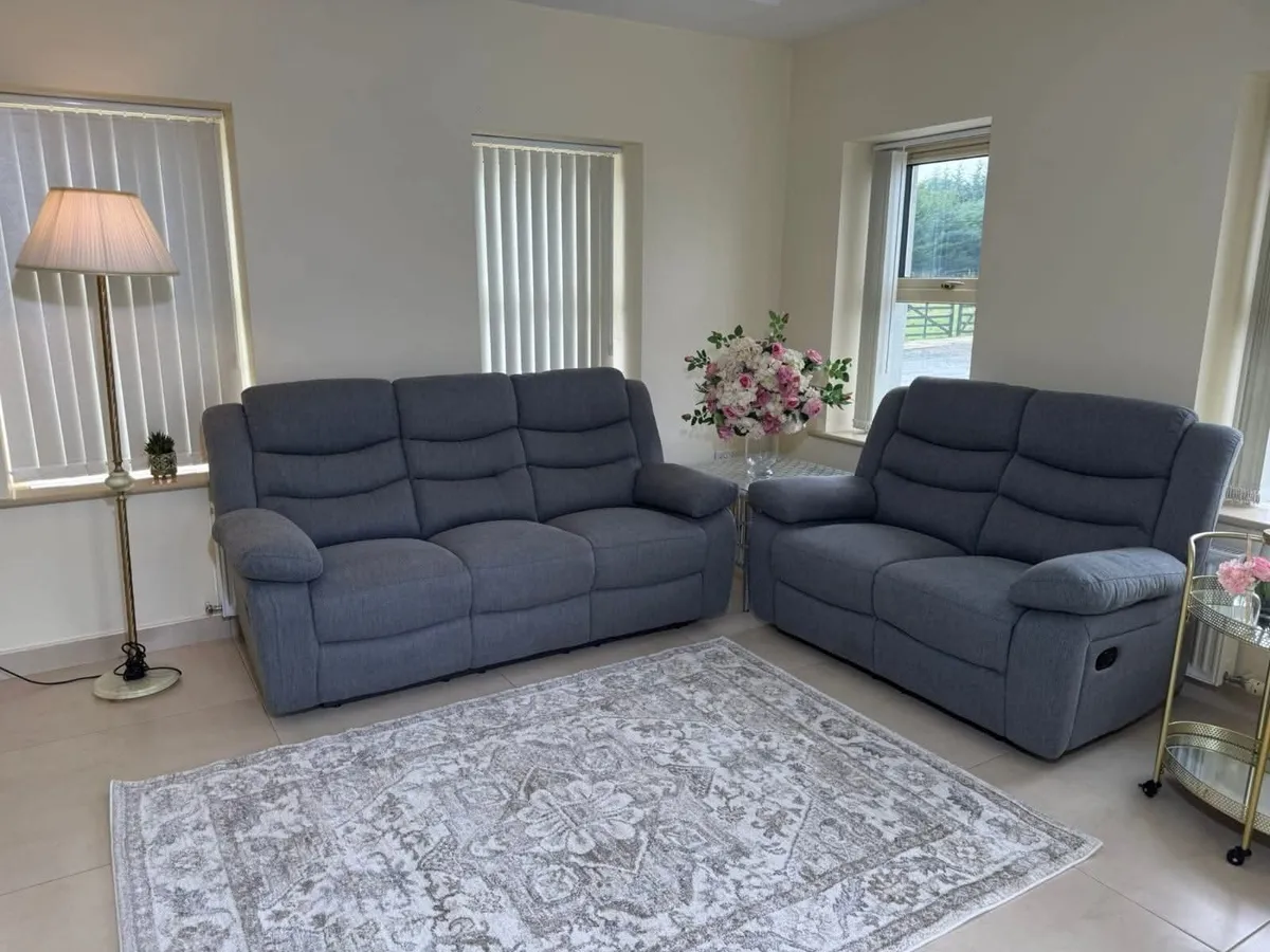 Brand new Abbey 3 plus 2 recliners reduced - Image 1