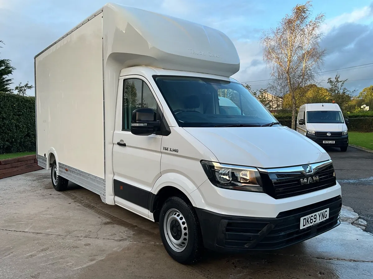 November 2019 MAN TGE 3.140 Lo Loader Luton - Image 2