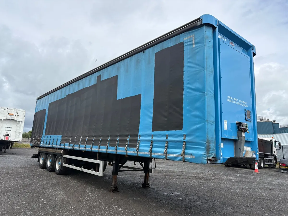 2019 Cartwright 4.5Mt Triaxle Curtainside Trailer - Image 1
