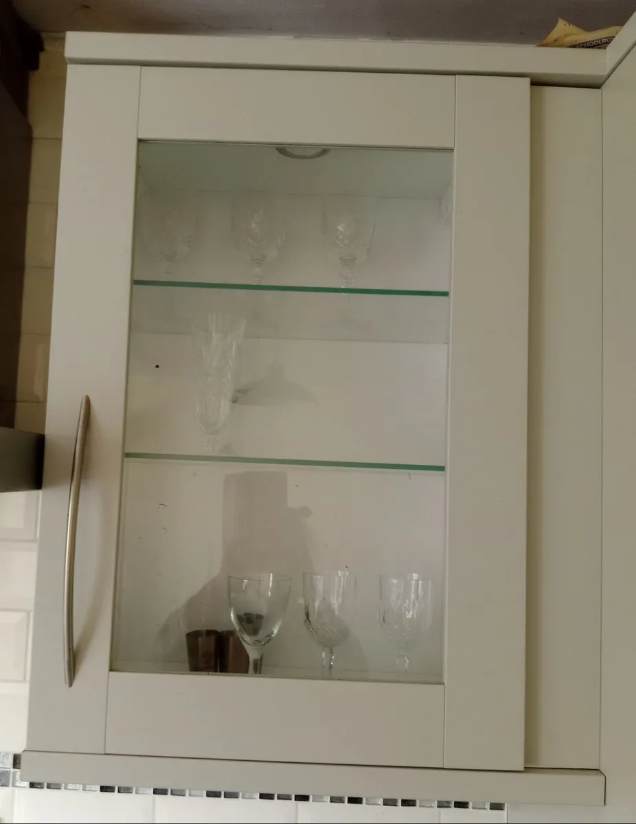 FREE Kitchen Wall Units (Matt grey/green) - Image 2