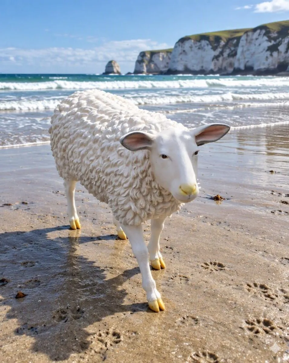 Large Sheep Statue - Image 2