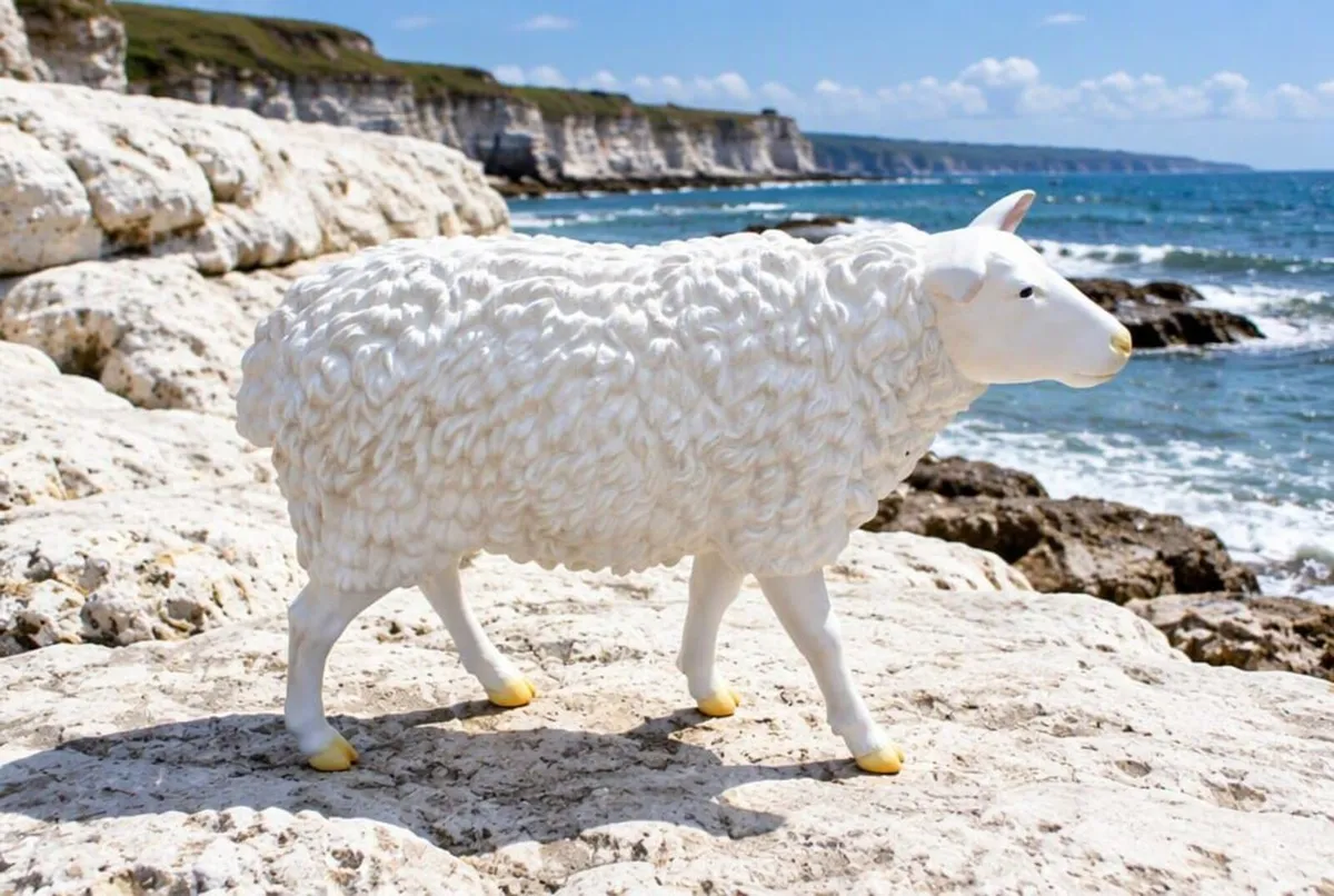 Large Sheep Statue - Image 1