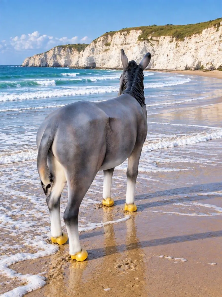 Large Donkey Statue - Image 4