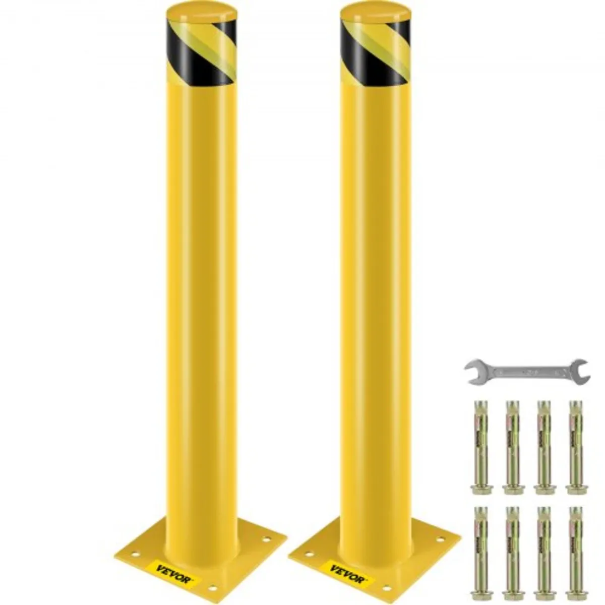 Safety Bollard, 36 Inch Height Bollard Post, 4.5 I - Image 1
