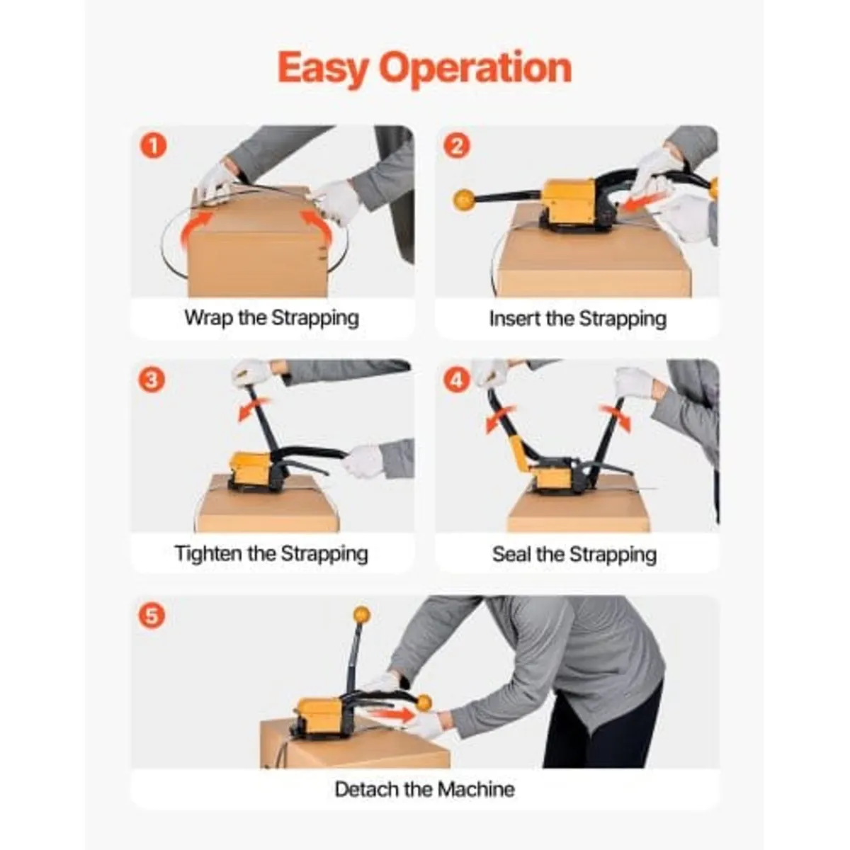 Banding Strapping Kit, Heavy Duty A3 Steel Banding - Image 3