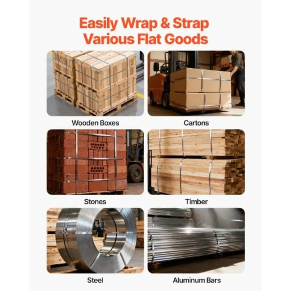 Banding Strapping Kit, Heavy Duty A3 Steel Banding - Image 4