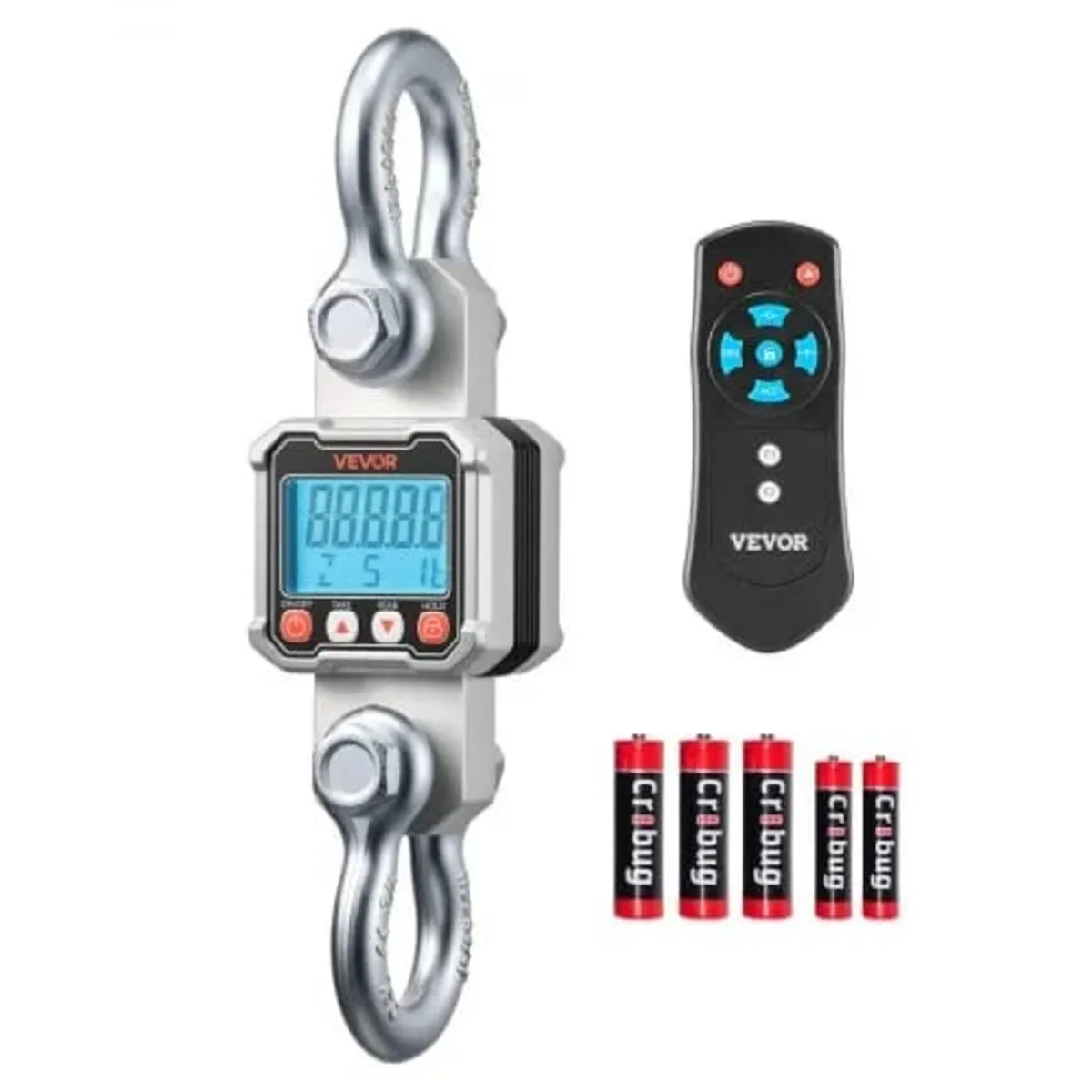 Digital Crane Scale, 6600 lbs/3000 kg Max Capacity - Image 1
