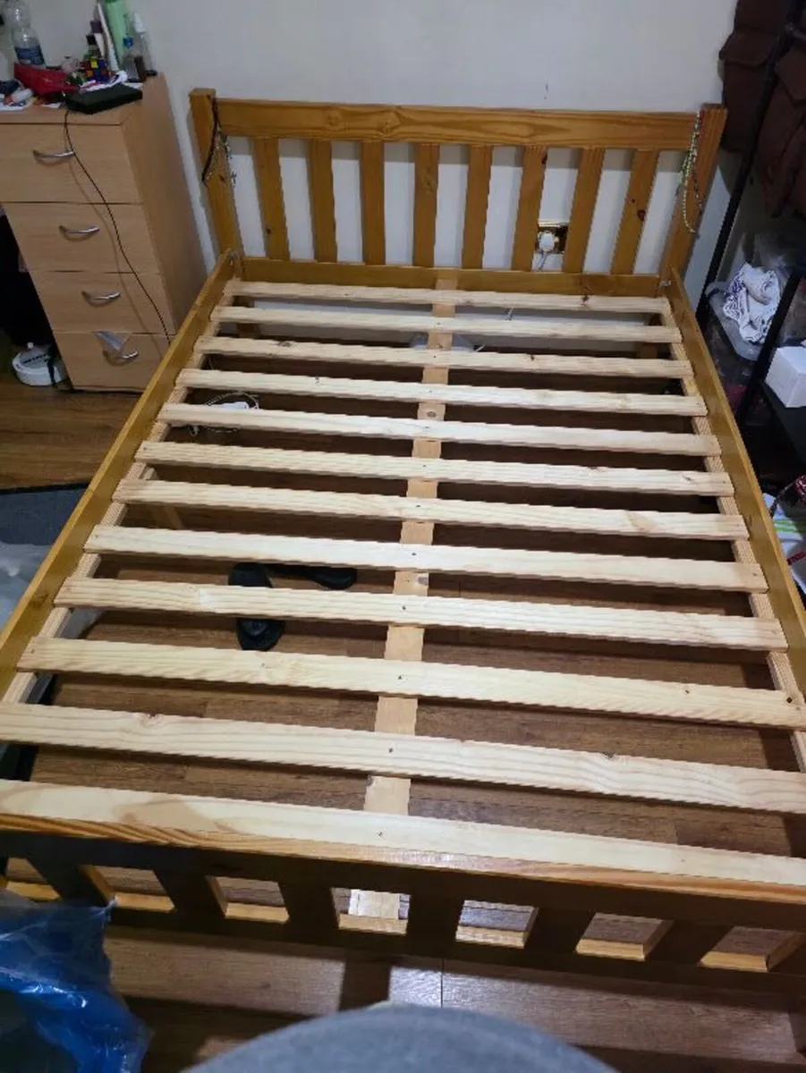 Triple Metal Bunk Bed – Sturdy Frame  Double Bed - Image 4