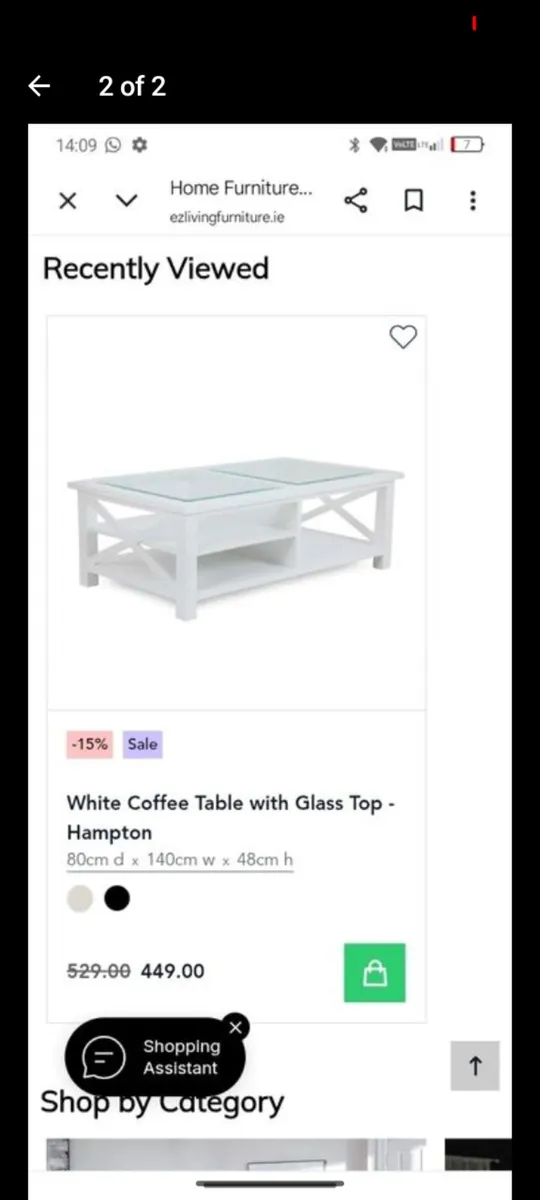 Coffee table - Image 1