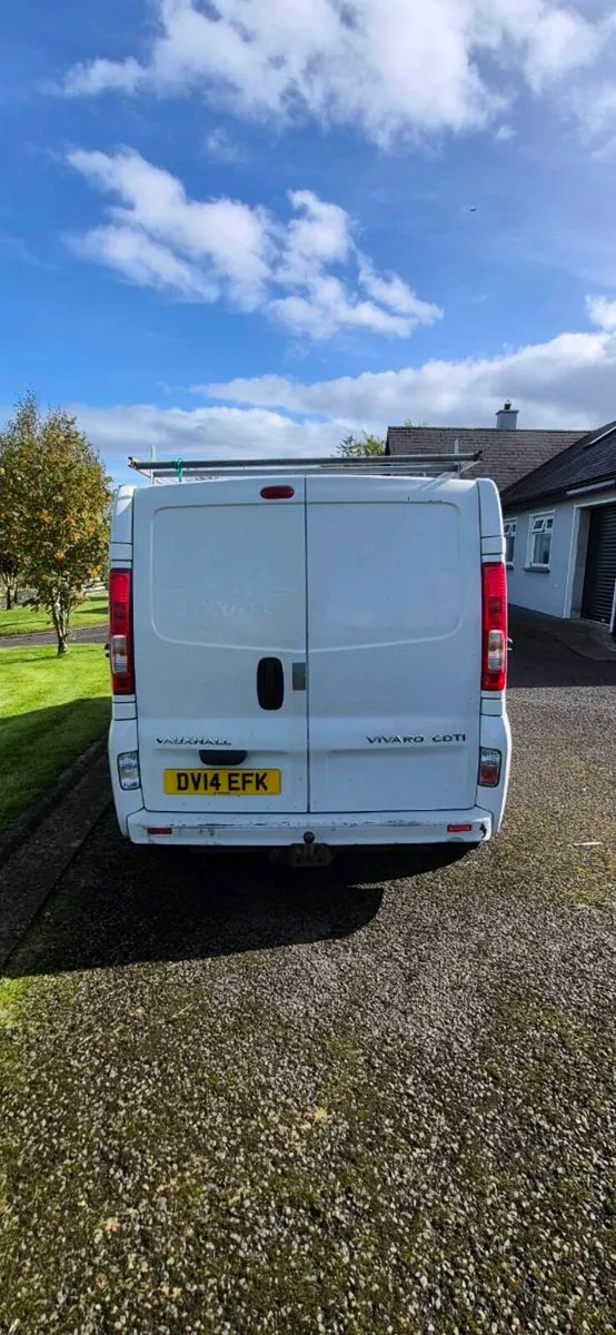 Vauxhall vivaro Crewe cab van - Image 3