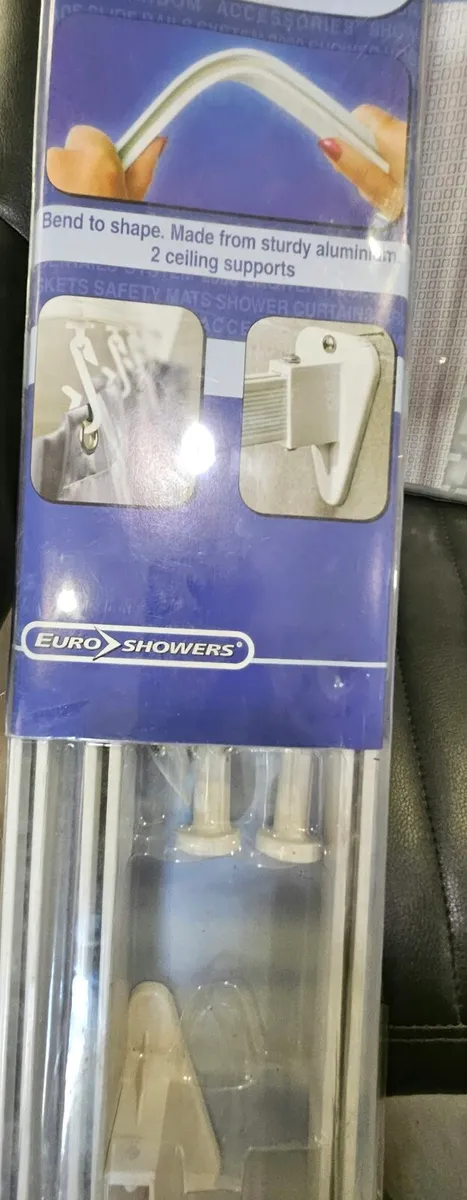 Euro Showers Bendi Track & Croydex Shower curtain - Image 2