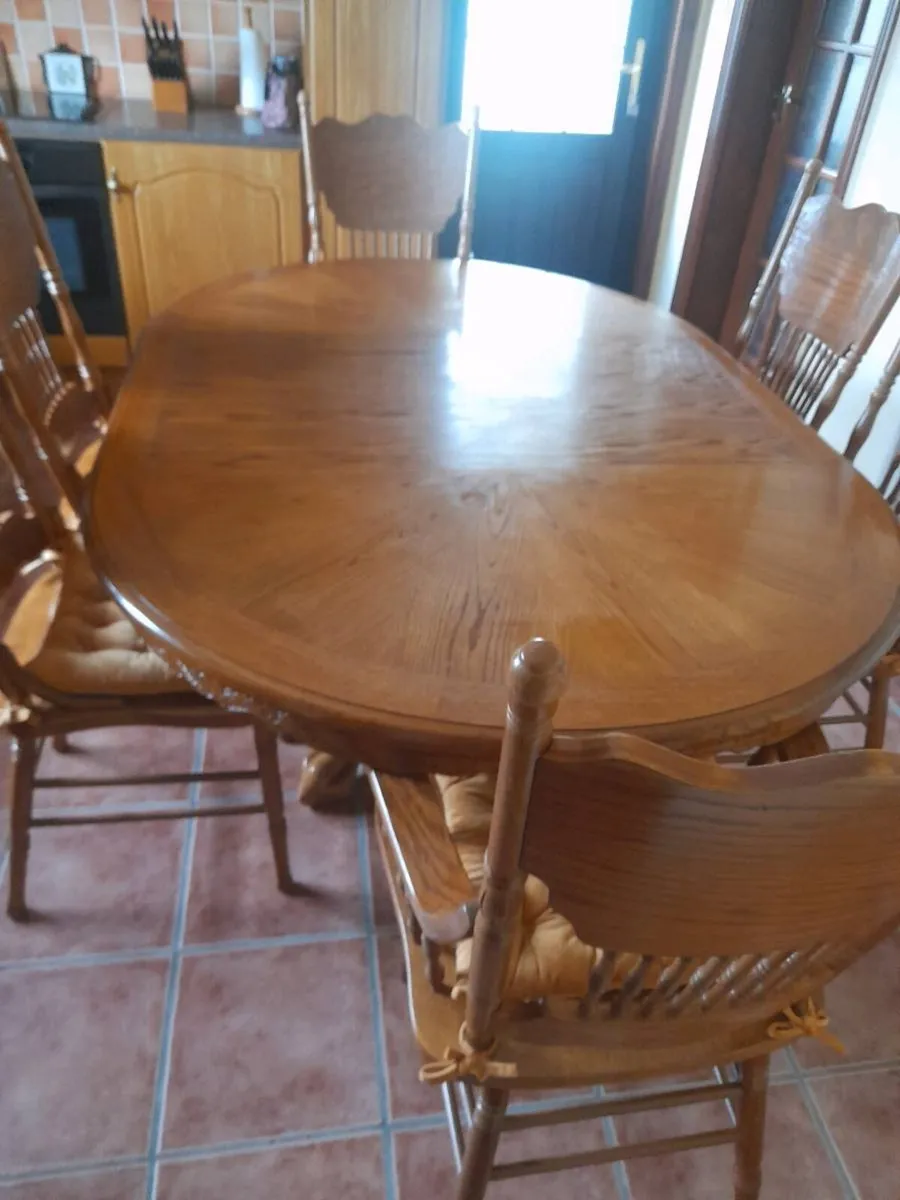 Dining Table & Chairs - Image 1
