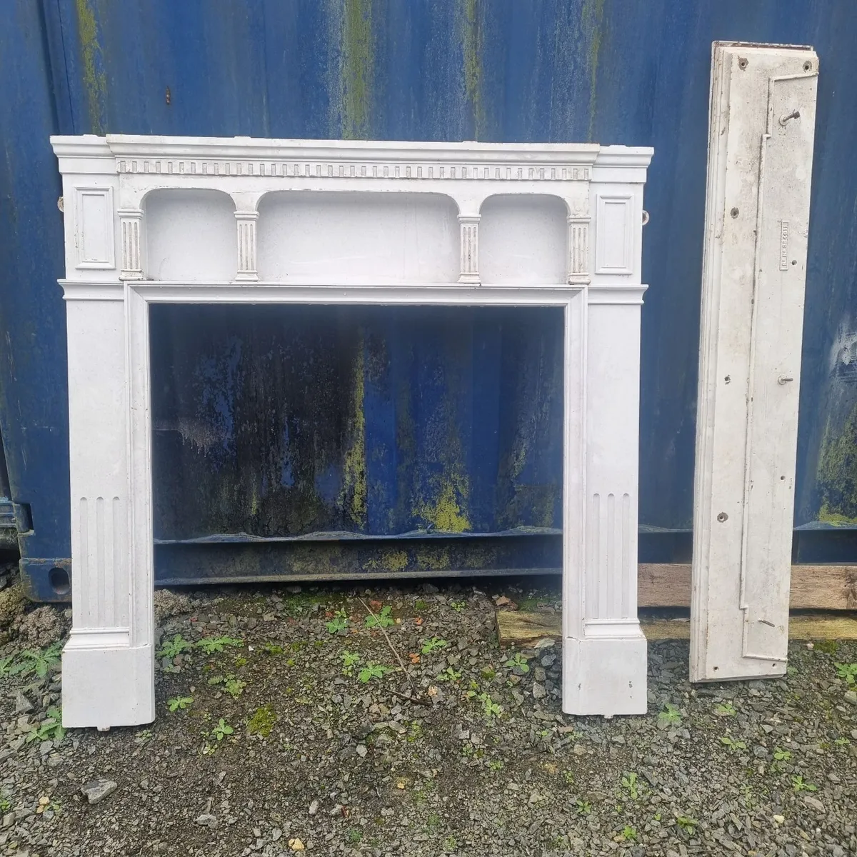 victorian cast iron fireplace - Image 1