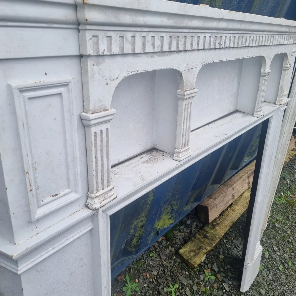 victorian cast iron fireplace - Image 2