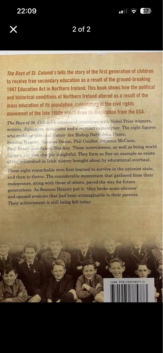 The Boys of St. Columb's book - Image 2